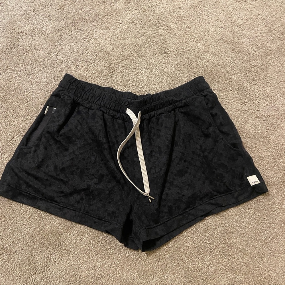Vuori Halo Performance Shorts, Black Shibori, Small